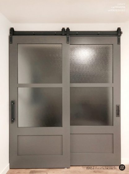 Single Track Bypass Barn Door Hardware - Image 3