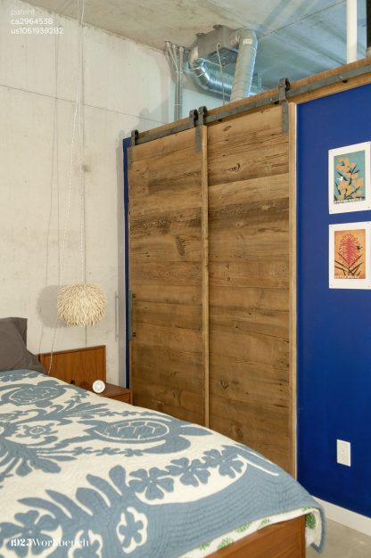 Single Track Bypass Barn Door Hardware - Image 4